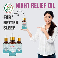 Night Relief Oil | For Insomnia | For Sleep apnea and Better Sleep